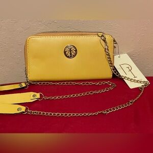 Yellow Chain Wallet
